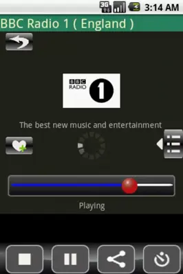 Listen to BBC android App screenshot 0